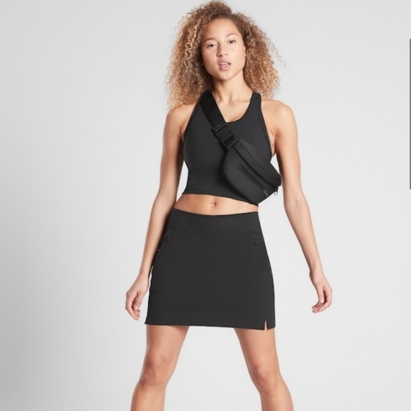 Athleta Pants - ATHLETA Soho Skort Tennis Golf Black 211382-01